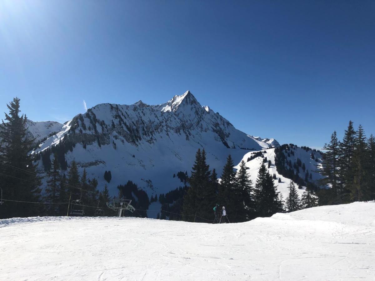 Saint-Jean-dʼAulps Studio 4 Personnes A 80M Des Pistes De Ski المظهر الخارجي الصورة